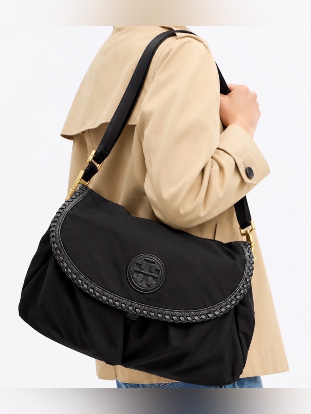 🖤 Tory Burch Marion Messenger Baby Bag / Travel / Work Crossbody